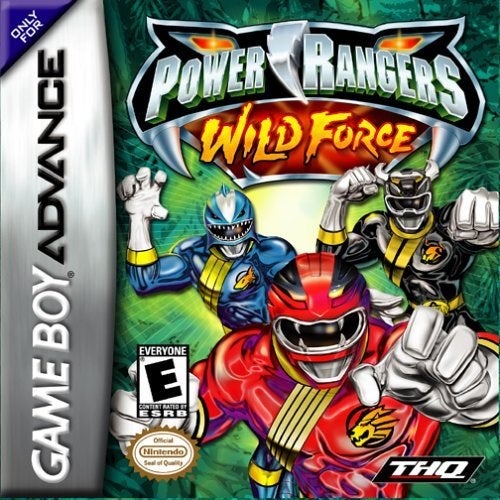 THQ Power Rangers Wild Force Refurbished GameBoy Game